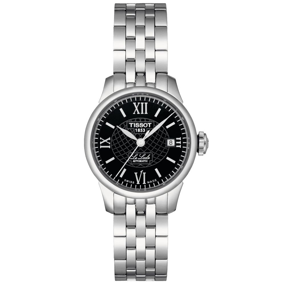 Tissot Le Locle Automatic Small Lady Black Dial Stainless Steel Watch T41118353