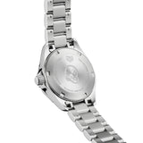 tag heuer aquaracer 27mm mop dial ladies watch case back view