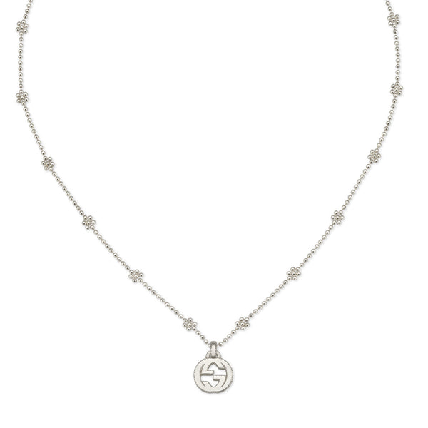 Gucci interlocking store g necklace